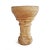 Beautiful old vintage Indian hand carved wood mortar cup. Originally used to grind India spices for cooking. Each is...
