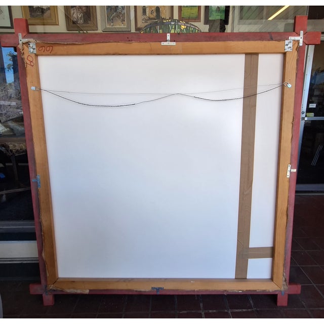 Antique Balinese Kamasan Hand Painted and Woven Tapestry For Sale - Image 12 of 18