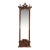 Eastlake Aesthetic Walnut Burl Hall Mirror Gilt Highlights C1870 For Sale
