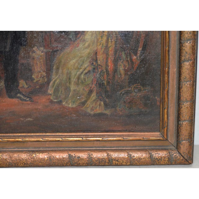 Abraham Lincoln and Mary Todd Lincoln Oil Painting C.1924 Chairish