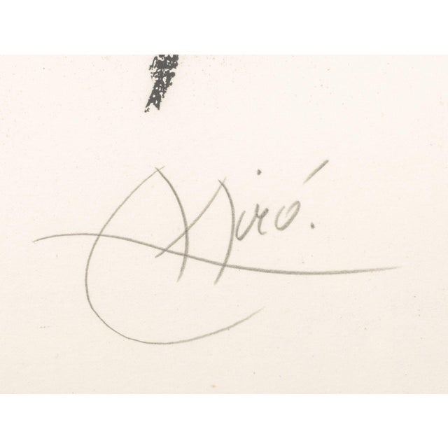Joan Miro "Lithograph Xiii" Lithograph, 1975 For Sale In New York - Image 6 of 9