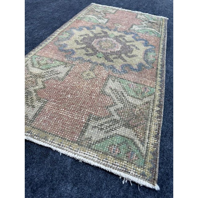 Early 21st Century Turkish Yastik Rug 1'7" x 2'11" For Sale - Image 5 of 5
