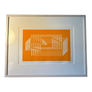Josef Albers Formulation: Articulation Portfolio I, Folder 31 Framed
