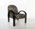 Lacquered Art Deco Armchairs in Zebra, 1940s - a Pair For Sale - Image 4 of 8