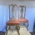 This pair of chairs is part of the Sketchbook line from Drexel Heritage furniture. The backsplats are painted in a...