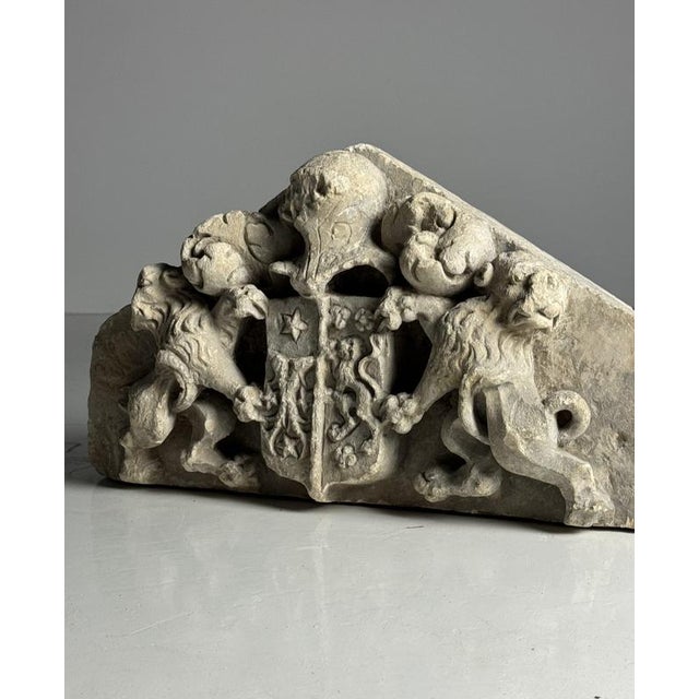 Limestone Coat of Arms For Sale - Image 13 of 16