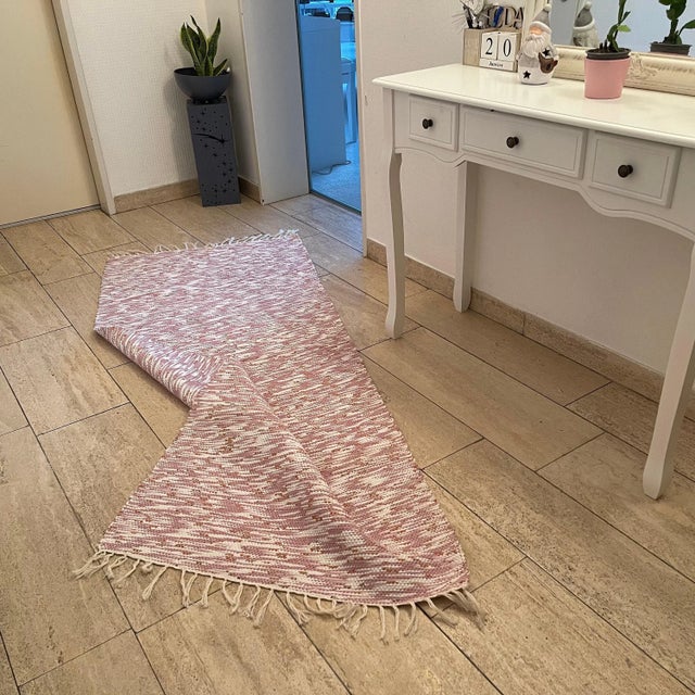 Turkish Flat Weave Kilim Runner For Sale - Image 3 of 11