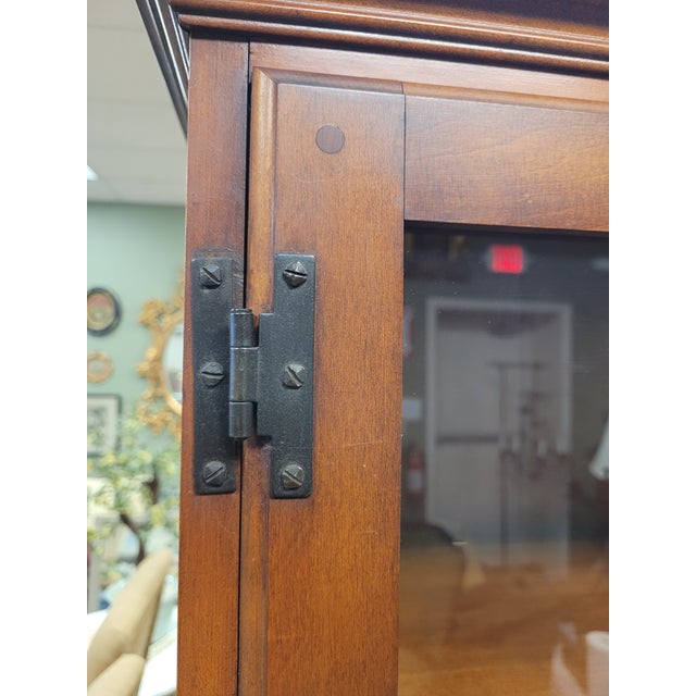 1950s Vintage Shaker Style Cherry Cupboard For Sale - Image 9 of 10