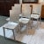 Emeco Phillippe Starch for Emeco Hudson Brushed Aluminum Side Chairs, Set of Six For Sale - Image 4 of 12