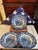 1970s Liberty Blue “Old North Church” Serving Bowls | English Ironstone Americana Collection - Set of 3 For Sale In Houston - Image 6 of 9