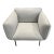Sculptural Modern Lounge Chair For Sale