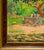 1950s Italian Signed Landscape Painting For Sale - Image 4 of 12
