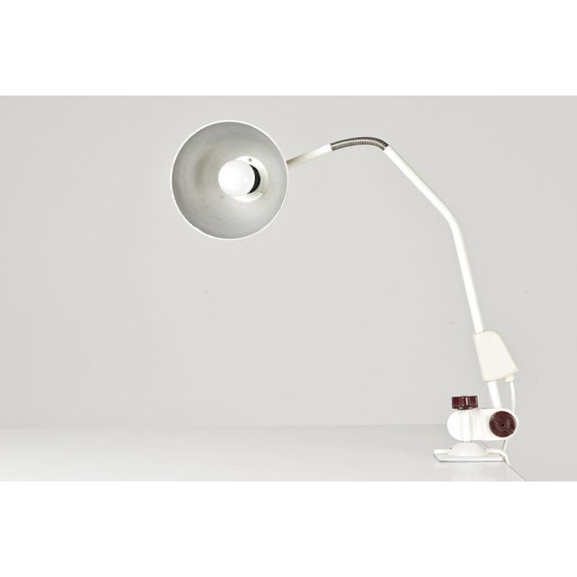 Metal JP20 Articulated Light from VEB Zweckleuchtebau, Germany, 1970s For Sale - Image 7 of 12