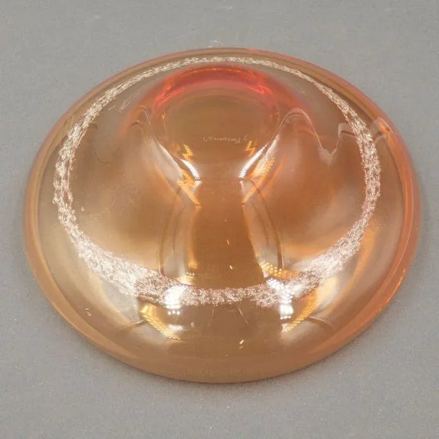 Mid-Century Modern Handblown Dish by Jindra Beránek, 1970s For Sale - Image 3 of 6