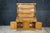 1990s Nathan Hale Maple Early American Colonial Revival China Cabinet Hutch 67" For Sale - Image 12 of 18