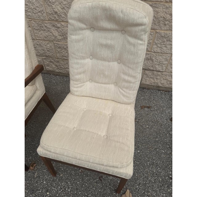 Set of 4 Mid-Century Modern Teak Dining Chairs For Sale In Philadelphia - Image 6 of 8
