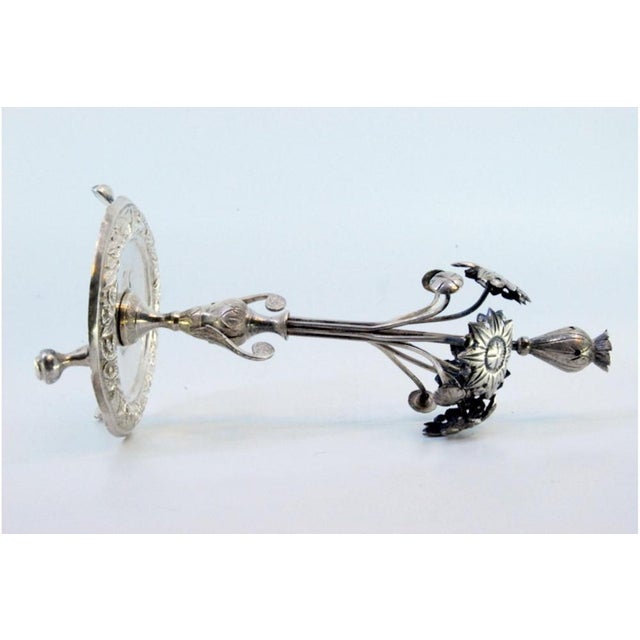 Silver Toothpick Holder For Sale - Image 4 of 9