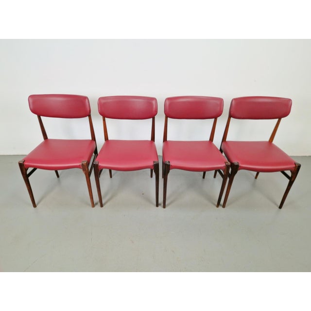 Vintage Dining Chairs from Topform, 1960s, Set of 4 For Sale - Image 3 of 12