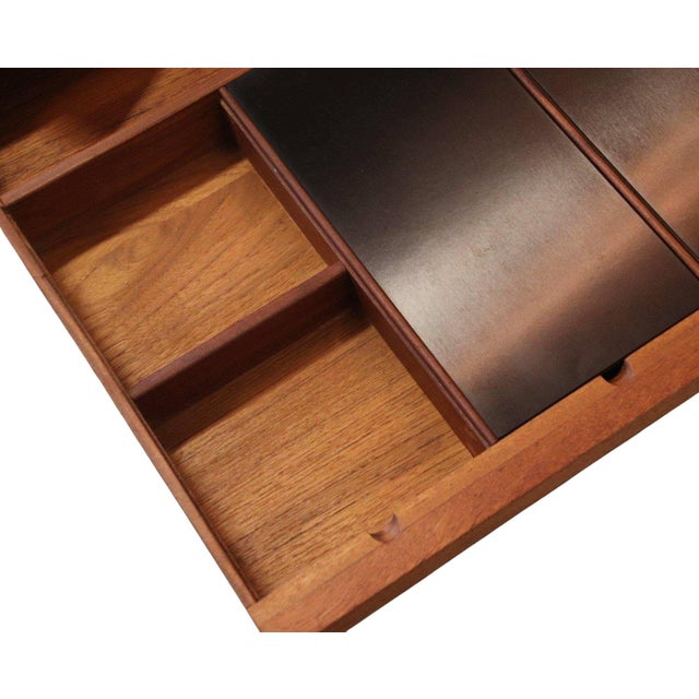 Teak Coffee Table with Drawers by Johannes Andersen for CFC Silkeborg, 1960s For Sale - Image 11 of 18
