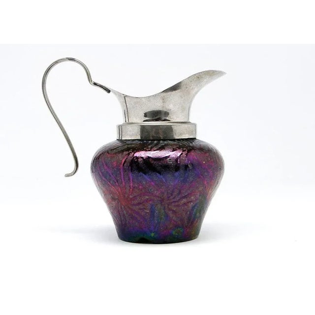 Art Nouveau Milk Jug, Former Austro-Hungarian Empire, Early 1900s For Sale - Image 4 of 10