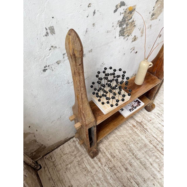 Afghan Brutalist Shelf, 1950s For Sale - Image 15 of 18