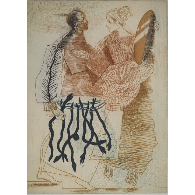 Modern Miguel Condé, History Again, Original Engraving For Sale - Image 3 of 6