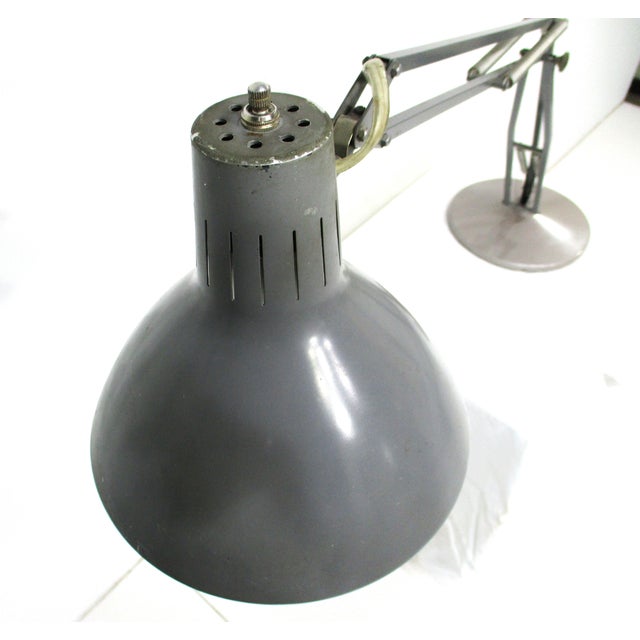 Vintage Jac Jacobsen L 1 Luxo Desk Lamp For Sale In Cincinnati - Image 6 of 10