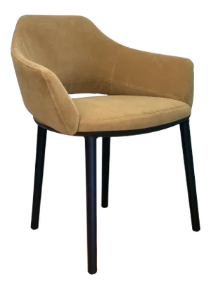 Pedrali Vic 645 Armchair With Wood Base