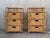 About Midcentury pair of bamboo and rattan nightstands with three drawers Streamline stick rattan side table nightstand ,...
