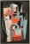 An excellent vintage period full-color print after Cubist painting "Italian Woman" (1917) by Pablo Picasso. Comes from an...
