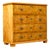 19th Century Swedish Burr Birch Chest of Drawers, 1860 For Sale