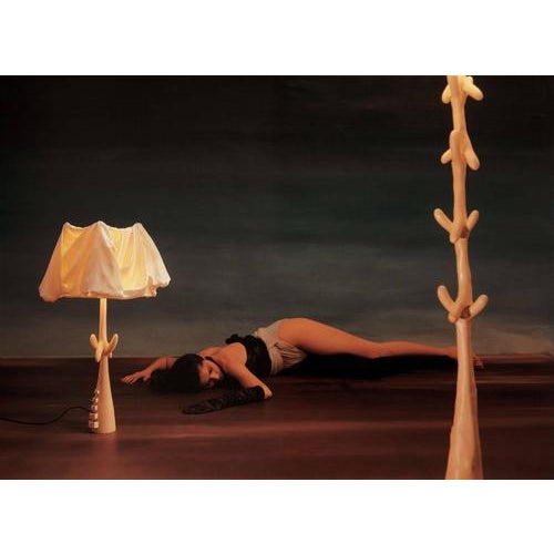 Textile Limited Edition Sculptural Black Label Lamp with Drawers by Salvador Dali For Sale - Image 7 of 8