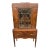 1930s Art Deco Waterfall Walnut China Cabinet Curio Display For Sale