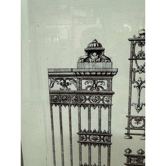 2000 - 2009 Soicher Marin Jean Berain the Elder Style Architectural Engravings, Set of Two For Sale - Image 5 of 12