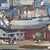 Modern Bo Westberg-Gren, Industrial Harbor, 1959, Oil on Canvas For Sale - Image 3 of 17