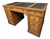 Vintage 1960’s Drexel Triune Tooled Leather Top Desk For Sale