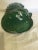 1970s Royal Haeger R85g Emerald Green Swan Vase With Original Label For Sale - Image 9 of 13
