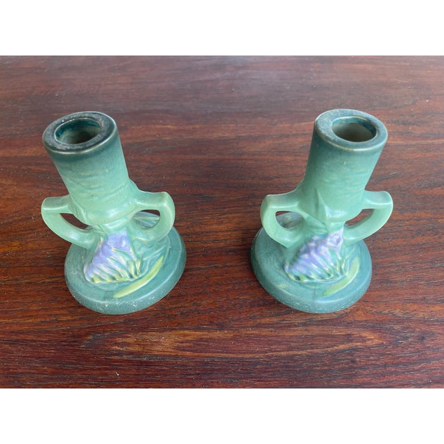 Here are a pair of wonderful mid century candlesticks. Been in my family for many years. Both are in excellent vintage...