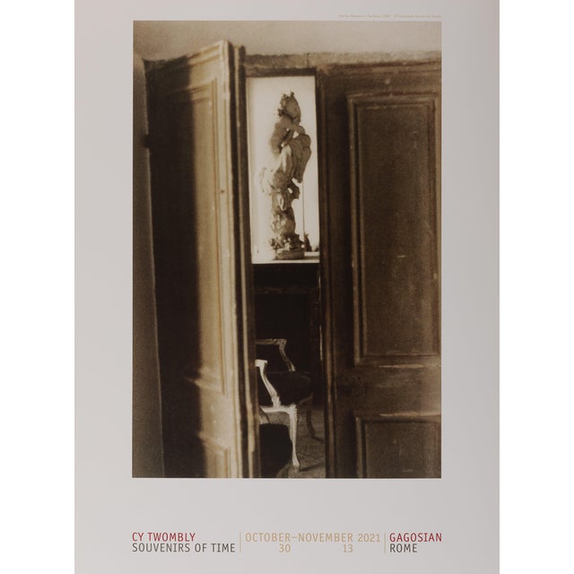 Memories of the Past Poster after Cy Twombly For Sale