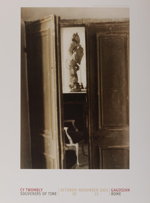 Memories of the Past Poster after Cy Twombly