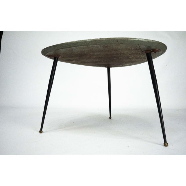 Mid-Century Modern Italian Tripod Coffee Table, 1950s For Sale - Image 9 of 13
