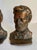 American 1930's Bronzed Copper Abraham Lincoln Bust Bookends For Sale - Image 3 of 9