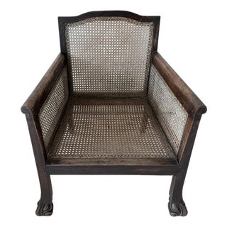 Antique Colonial Low Chair For Sale