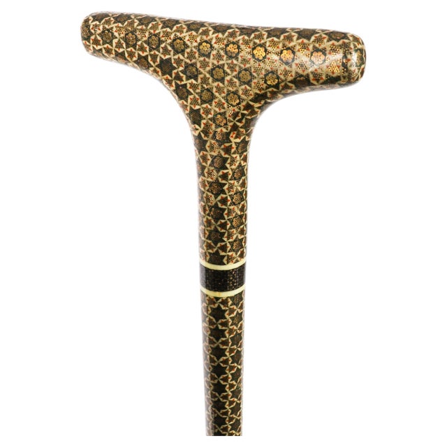 Vintage Vizagapatam Style Islamic Walking Cane Stick For Sale - Image 10 of 10