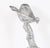 A large vintage decorative Rolls-Royce silvered bronze promotional sculpture, The Spirit of Ecstasy, dating from the mid...