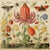 Set of 6 - 54" X 36" Gallery Wall Installation 'Insects and Flowers' Botanical Floral Prints, Unframed For Sale - Image 6 of 9