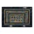 Vintage Mexican Olinalá-Style Black Lacquered Wood Folk Art Tray For Sale