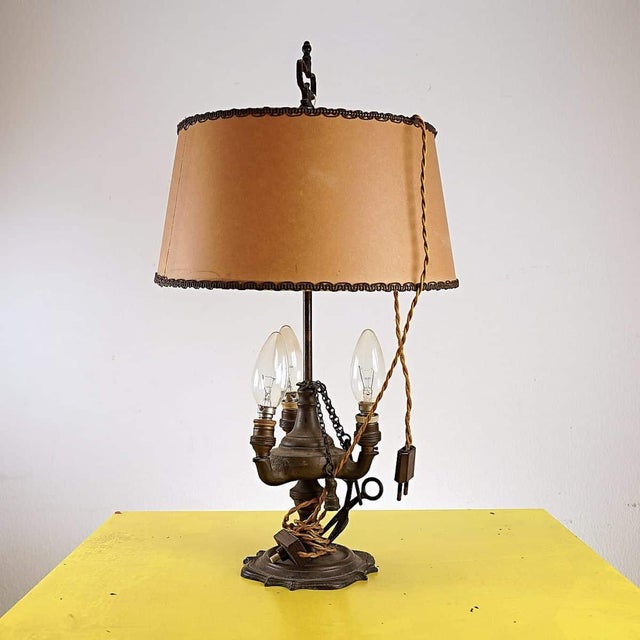 Florentine Three-Light Table Lamp For Sale - Image 7 of 7