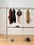 A beautifully Victorian wrought iron coat stand in its original paint. Double sided hooks with lots of room to hang in...