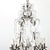 A fabulous (and large) 19th century French twelve-light bronze and crystal chandelier to illuminate your dining room,...